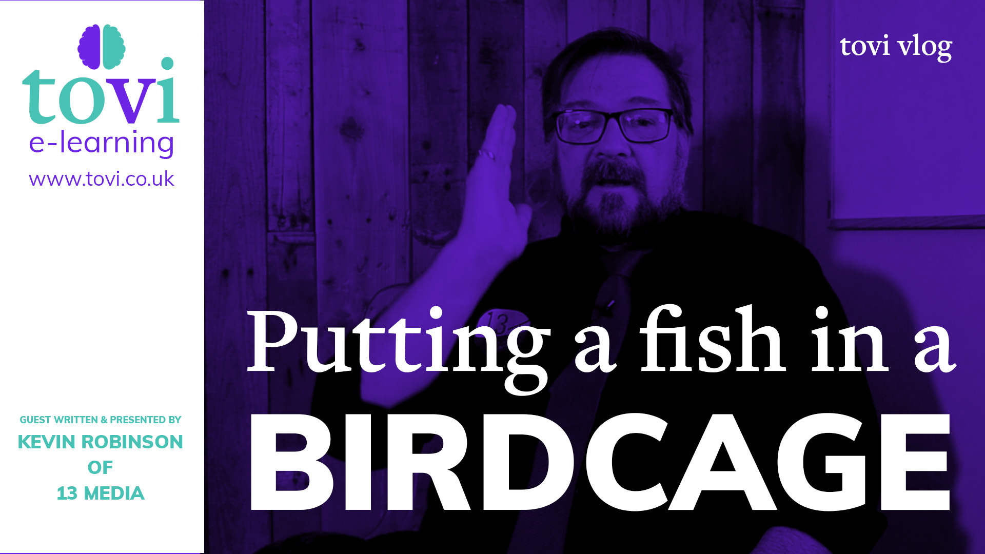 Putting a fish in a birdcage